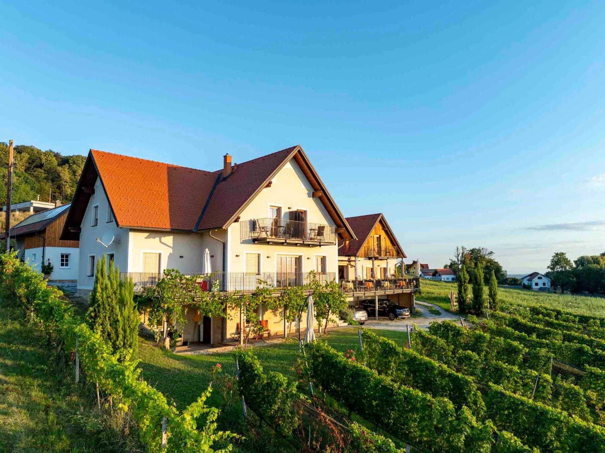 Winzerzimmer Scharl Sankt Anna am Aigen ภายนอก รูปภาพ